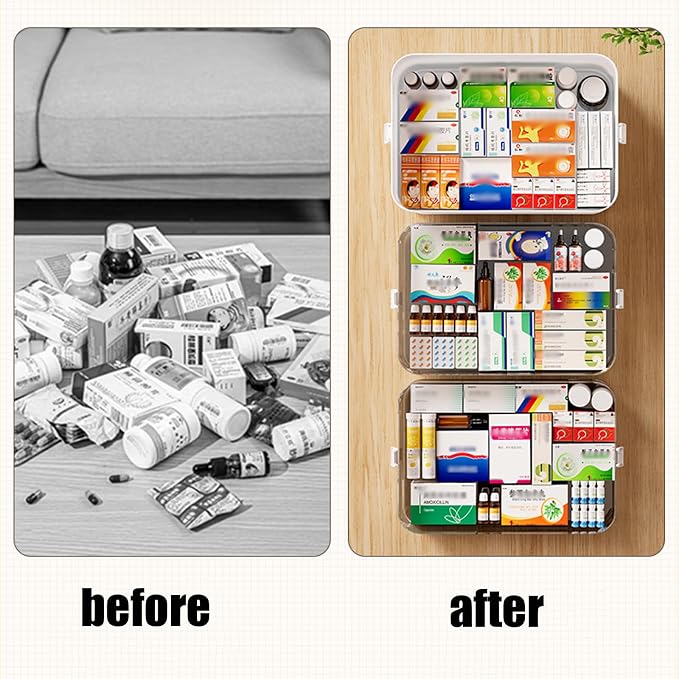3-Tier Medicine Cabinet Organizer - Image 3