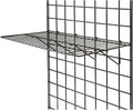 Only Garment Racks BLK-2412 Grid Panel Display Shelf by Only+Garment+Racks