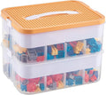 Plastic Stackable Organizer Storage Case by UFORU