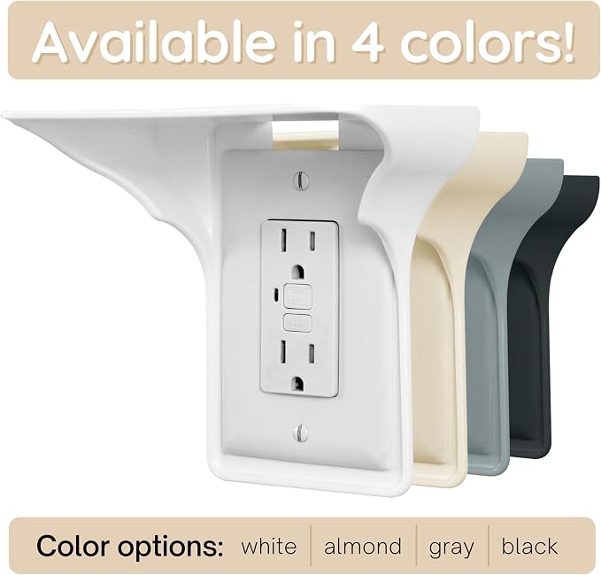 BeraTek Power Perch Wall Outlet Shelf - Image 9