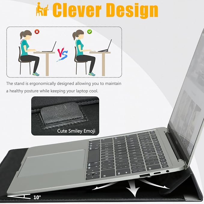 HYZUO 13.3-14 Inch Laptop Sleeve Case - Image 2