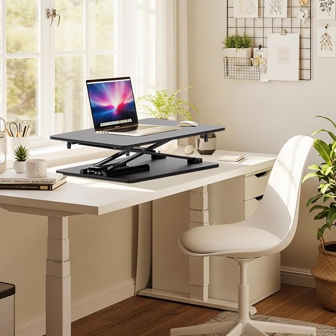 Standing Desk Converter Adjustable Height, 25.16" × 15.75" Height Adjustable - Image 2