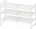 Simple Houseware 3-Tier Stackable Metal Panel Shoes Rack by SimpleHouseware