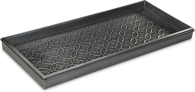 Good Directions Medium Boot Tray, Double Circles Multi-Purpose All Weather by GoodDirections