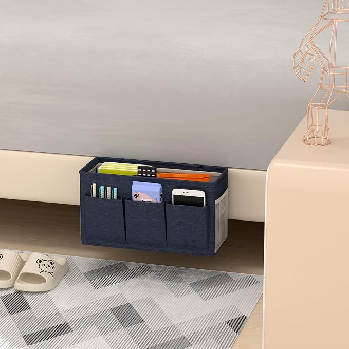 Dual-purpose Bedside Caddy Bedside Organizer, Bed Caddy - Image 6