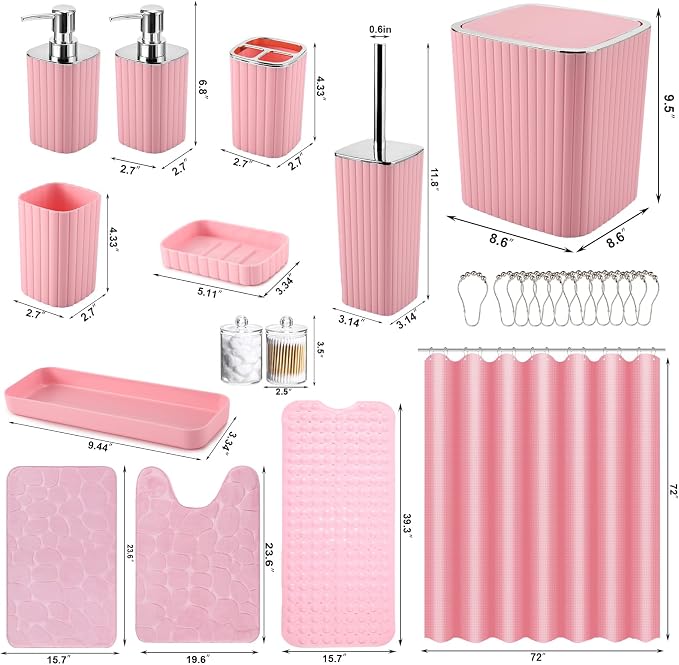 26PC Bathroom Accessories Set - Image 2
