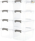 Citylife 17 QT Plastic Storage Bins by Anywish