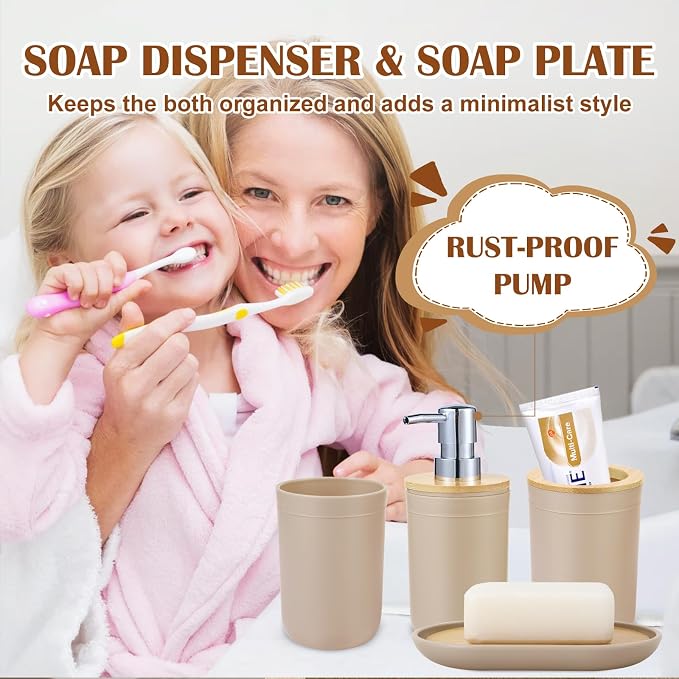 iMucci Bathroom Accessories Set - - Image 2