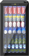 Beverage Refrigerator, 3.2 Cu.ft Mini Fridge by Clickoods
