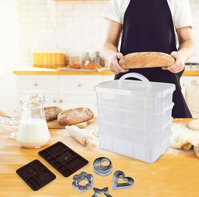 4 Pack of Cookie Cutter Storage - Image 6