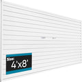 Braki PVC Slat Wall Paneling 4x8 ft, Garage Organizer Storage System, Heavy by BRAKKI