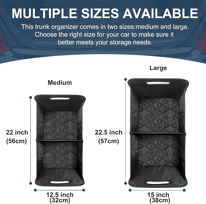 Deosk Car Trunk Organizer for SUV, Car Organizers and Storage - Image 3