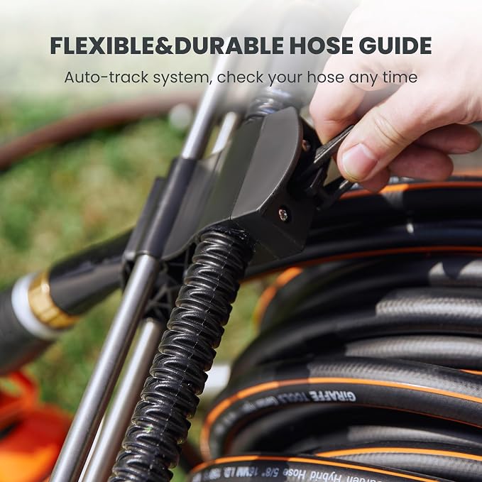 Giraffe Tools Garden Hose Reel Cart - Image 3