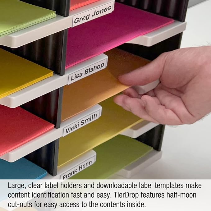 Ultimate Office TierDrop Desktop Organizer Document, and Classroom Sorter. 9 - Image 7