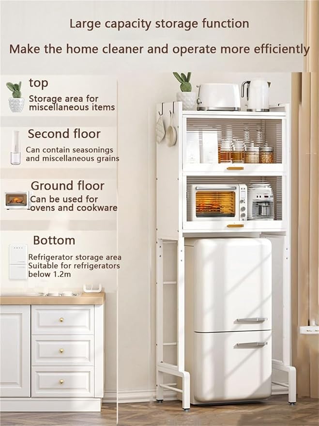 Stackable Kitchen Rack Cabinet Shelf Organizer - Image 3