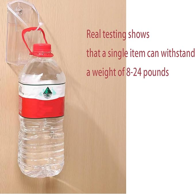 4 Pieces Acrylic Remote Control Holder Clear Wall Mount Media Organizer Single - Image 4