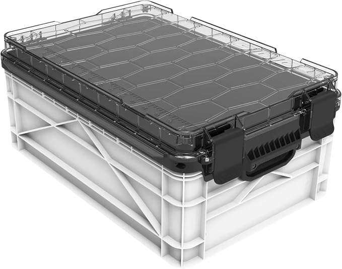SIDIO Weather Resistant Stackable Storage Bins by Sidio