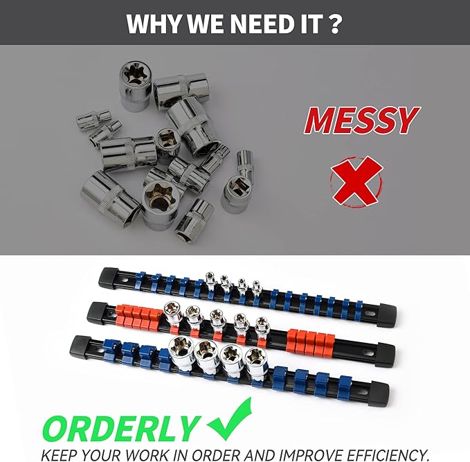 Socket Organizer Drive ABS Tools - Image 6