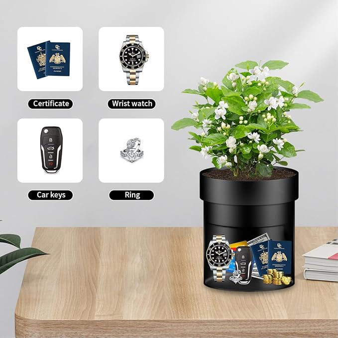 Sdstone Fireresistant Waterproof Flower Pot Diversion Safe - Image 3