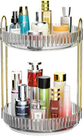 GTI 360°Rotating Makeup Organizer, 2 Tier Bathroom Counter Organizer, Large by GTI