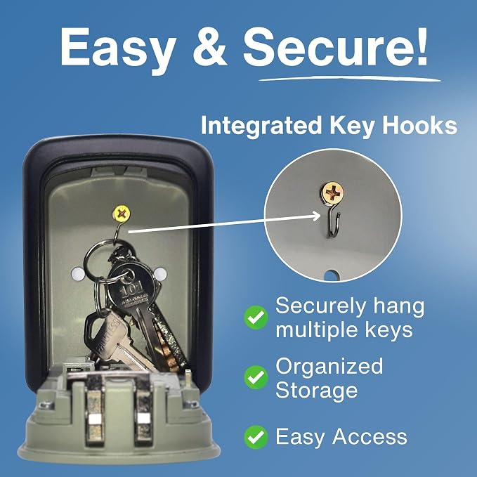 RUDY RUN Key Lock Box for Outside - Image 7