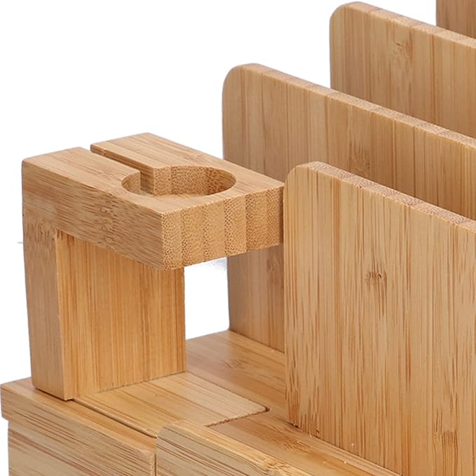 BambooCharging Station Organizer - Image 8