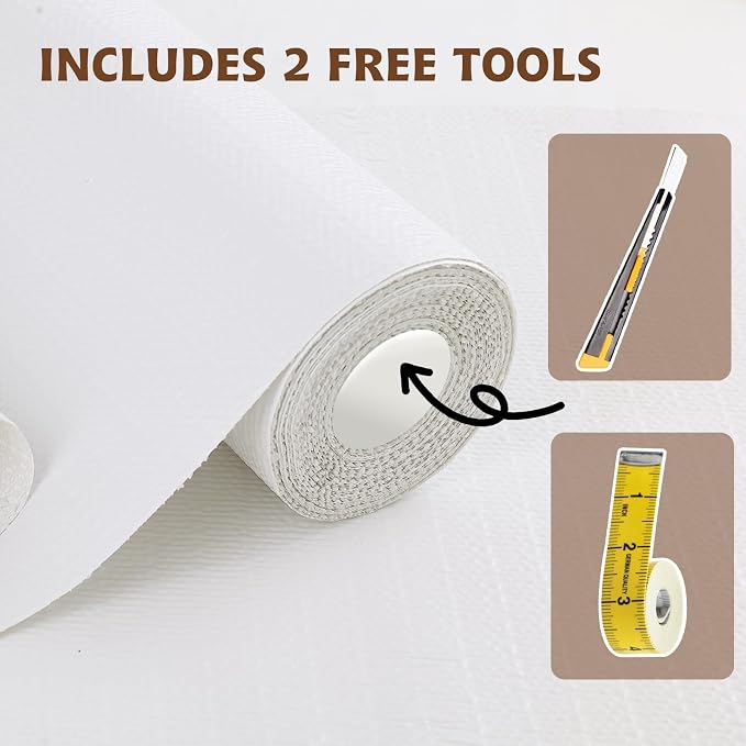 Shelf Liners for Kitchen Cabinets Non Adhesive Drawer Liner 23.6in x 20FT Pure - Image 6