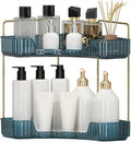 Corner Bathroom Countertop Organizer, Vanity Organizer Trays by INVSSENEORGANIZERS