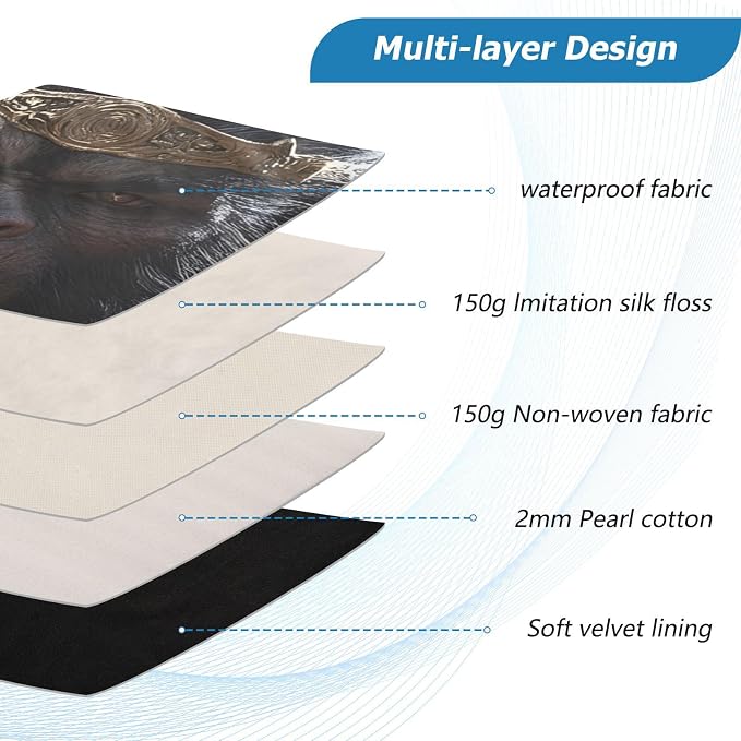 Quilted Laptop Sleeve Case, Slim Portable Black Computer Protective Cover - Image 4