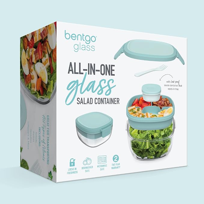 Bentgo Glass All-in-One Salad Container - Image 7