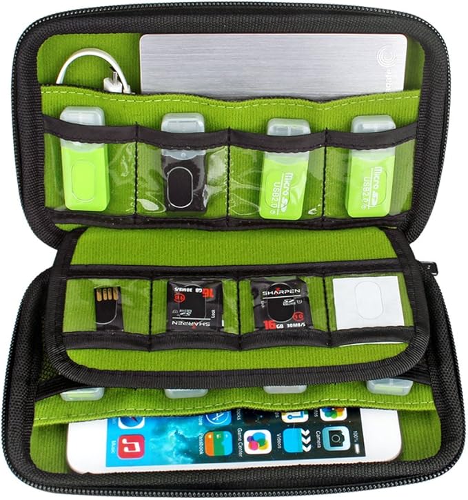 Aprince Digital Gadget Case Waterproof Memory Card Case, Designed - Image 3