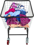 2.5 Bushel Wire Laundry Cart Commercial Laundry Basket Cart Rolling Laundry by Unknown