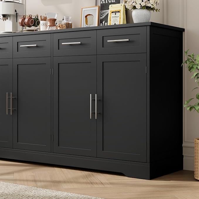 HOSTACK 60" Large Buffet Sideboard - Image 7