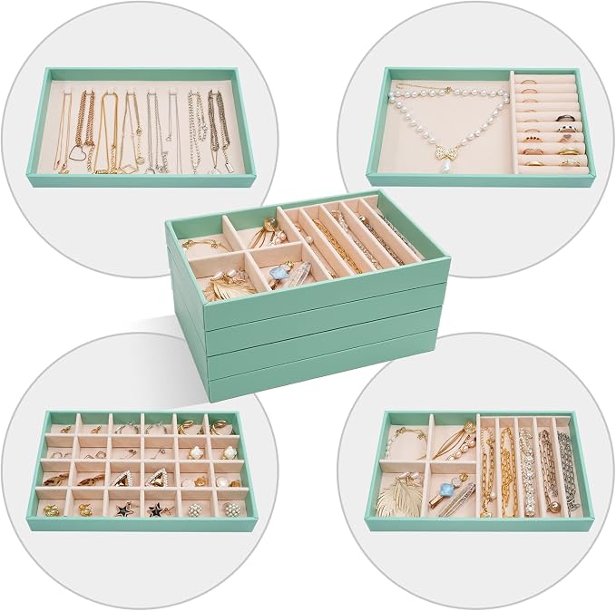 ProCase Stackable Jewelry Organizer Trays - Image 4