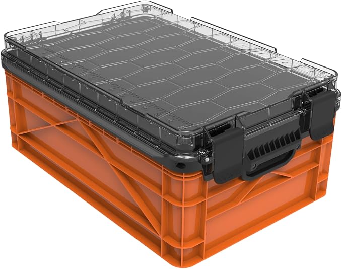 SIDIO Weather Resistant Stackable Storage Bins by Sidio
