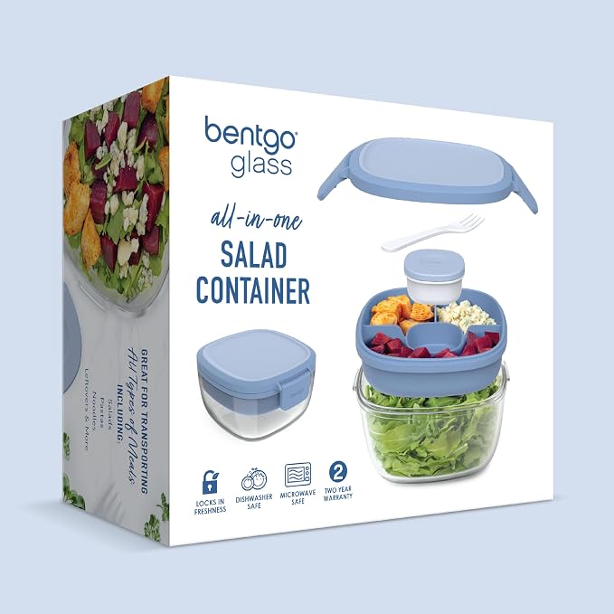 Bentgo Glass All-in-One Salad Container - Image 7