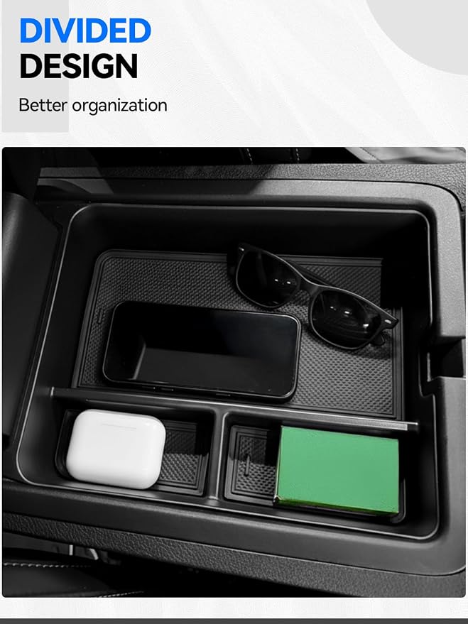 4PCS Center Console Organizer Tray - Image 8