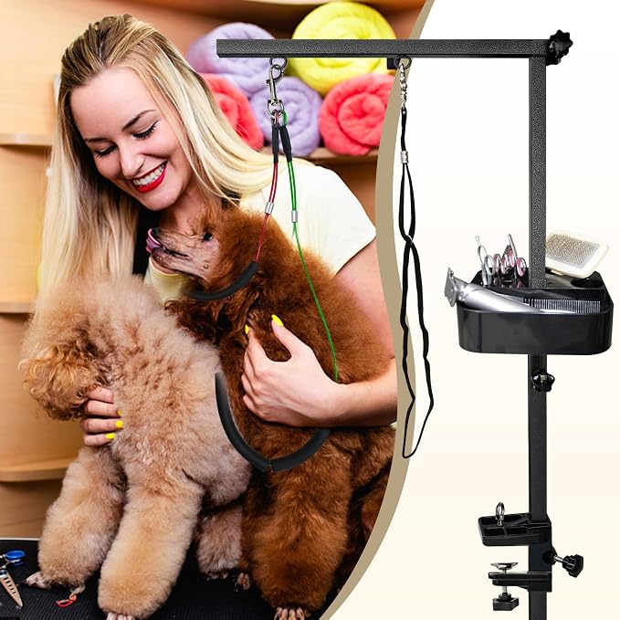 Portable Pet Grooming Tool, Dog Grooming Arm Accessories, Hairdressing Scissors - Image 7