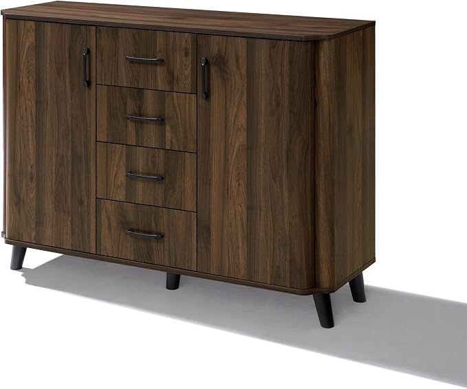 LuxenHome 47" Sideboard Buffet Cabinet - Image 8