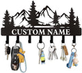 Personalized Custom Mountain Theme Key Holder by Dyoart