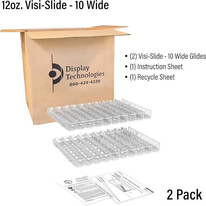 Display Technologies Visi-Slide Gravity Fed Organizer - Image 6