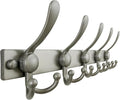 Dseap Coat Rack Wall Mount 2.0 Pro: Heavy Duty 300% Thicker, Stainless Steel by Dseap