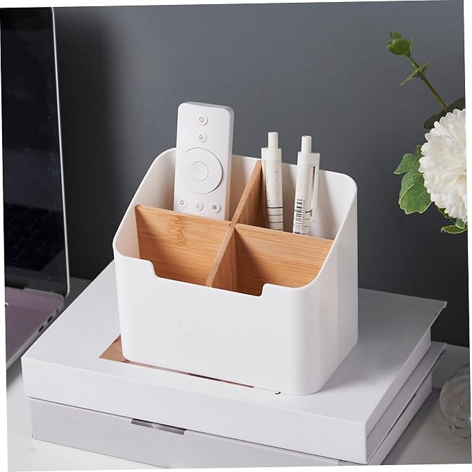 Remote Control Holder, Wood and Plastic Remote Control Holder - Image 6