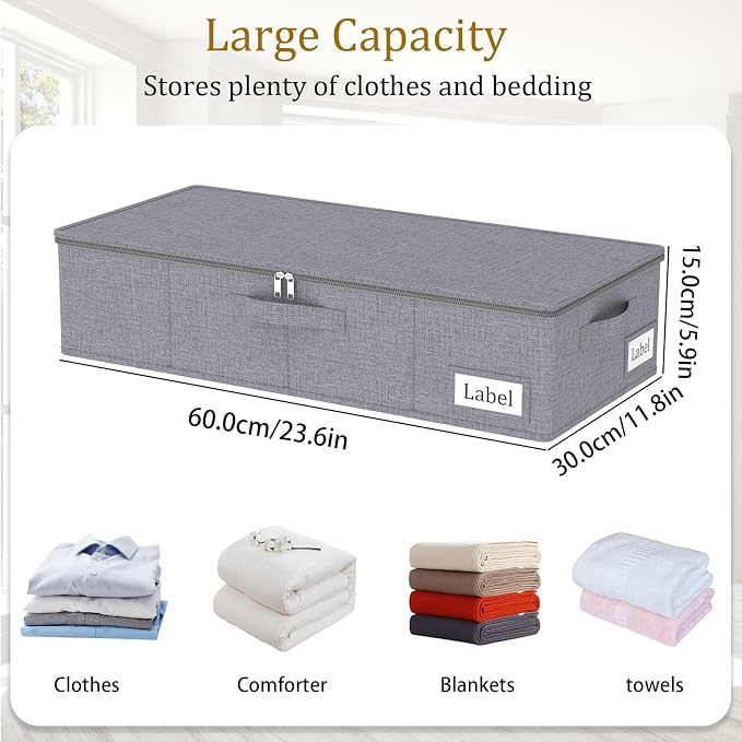 Yawinhe Under Bed Storage Containers - Image 5
