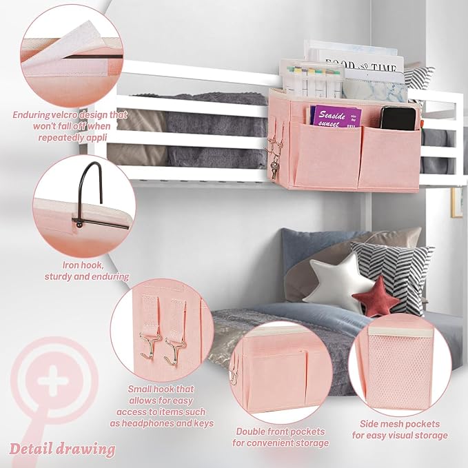 Bedside Caddy Hanging Storage - Image 3