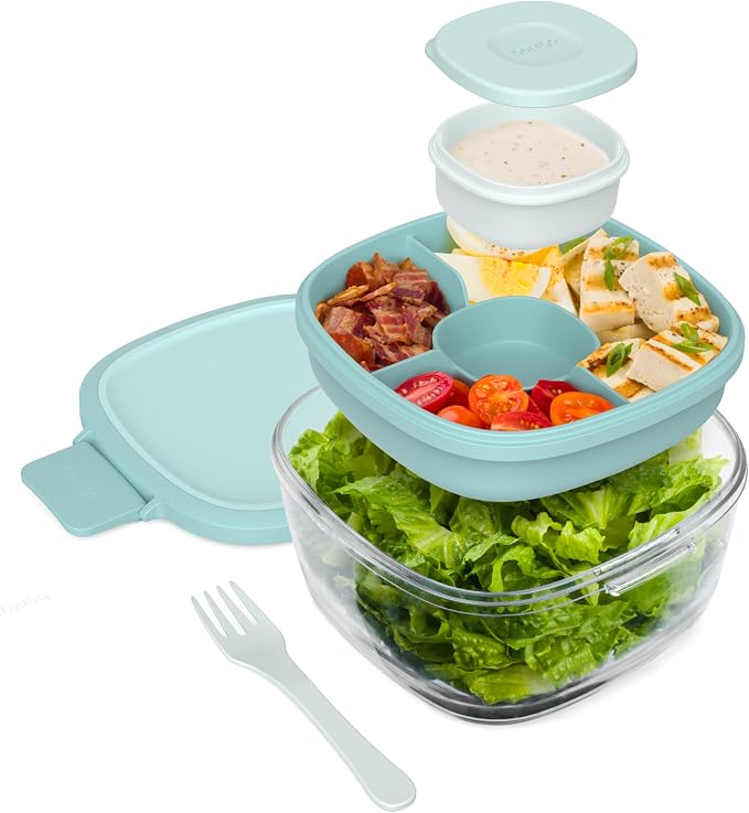 Bentgo Glass All-in-One Salad Container by Bentgo