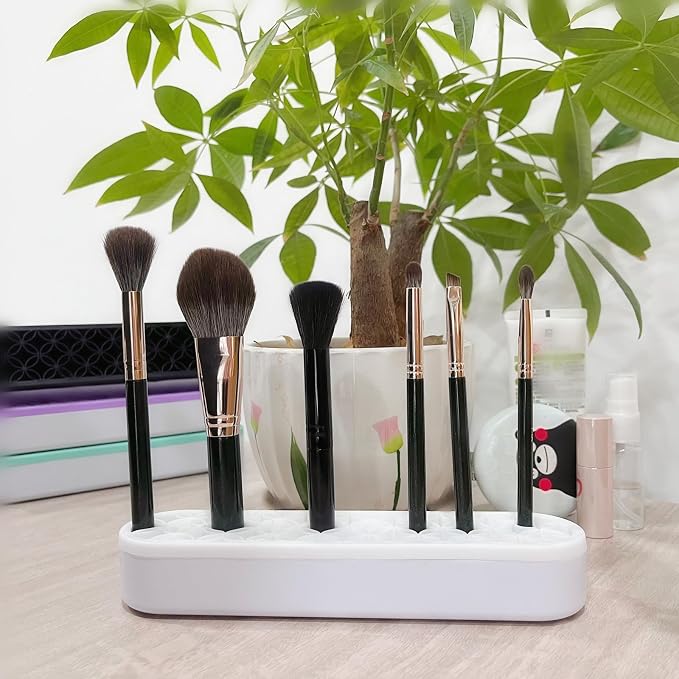 TANG SONG 1 PC Silicone Make up Brush Holder Cosmetic Storage Box Desktop - Image 4