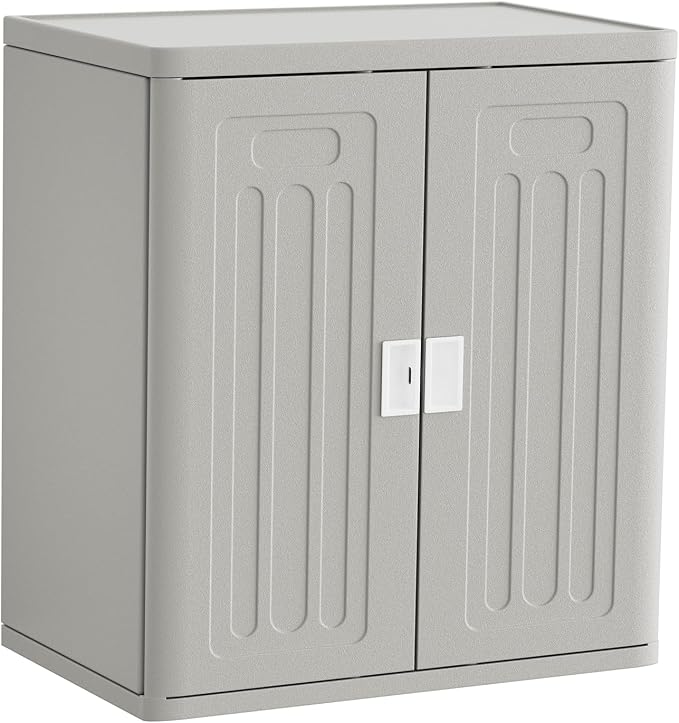 Amopatio Outdoor Storage Cabinet Waterproof by Amopatio