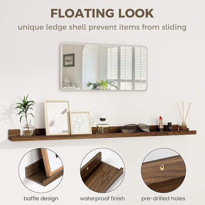 Axeman Floating Shelves for Wall - Image 6