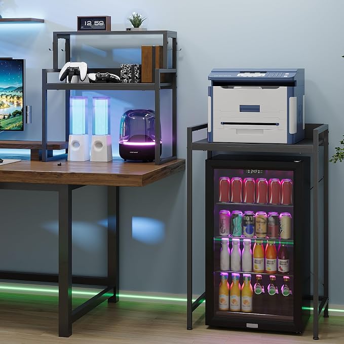 3-Tier Mini Fridge Stand Kitchen Bakers Rack - Image 8